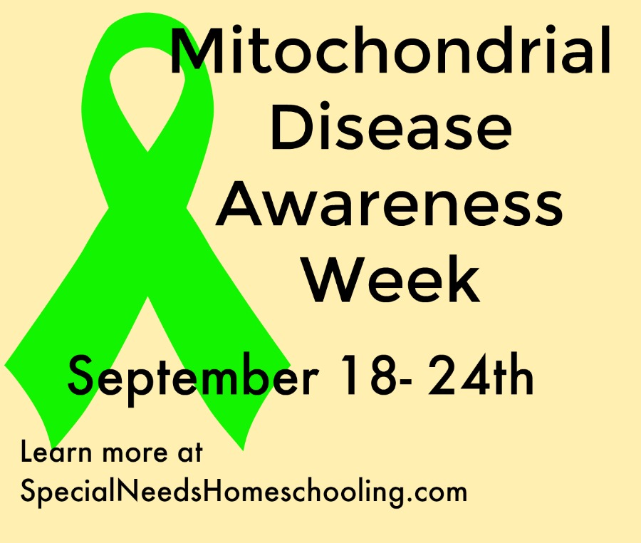 mitoawarenessweek Special Needs Homeschooling